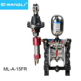 ML-A-15FR pneumatic double diaphragm pump